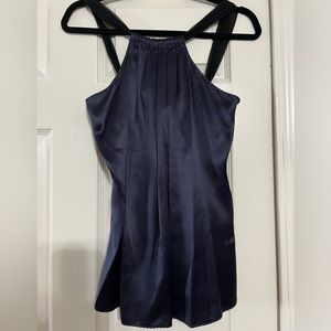 Elie Tahari navy camisole